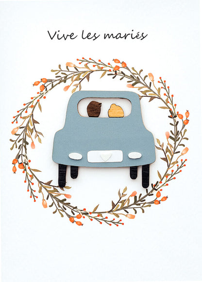 Bouts de bois - Vive les mariés, voiture