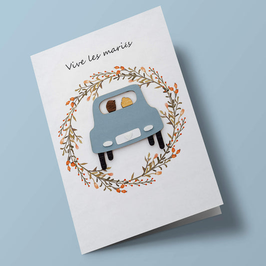 Bouts de bois - Vive les mariés, voiture