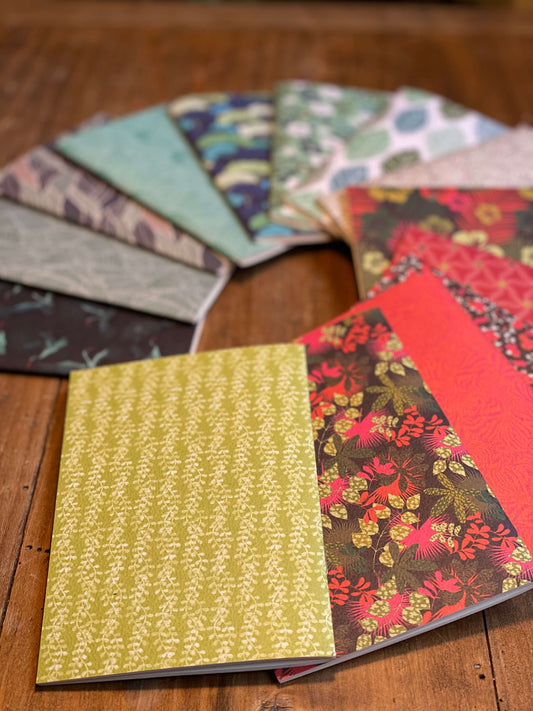 Box of small notebooks