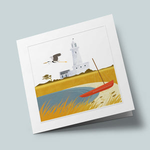 La Vie Sauvage - Héron et phare