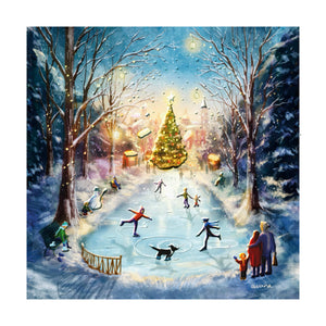 Le Noël de Sam - Sam à la patinoire