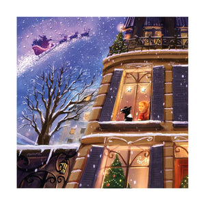 Le Noël de Sam - Sam à la fenêtre