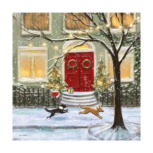 Le Noël de Sam - Sam dans la rue