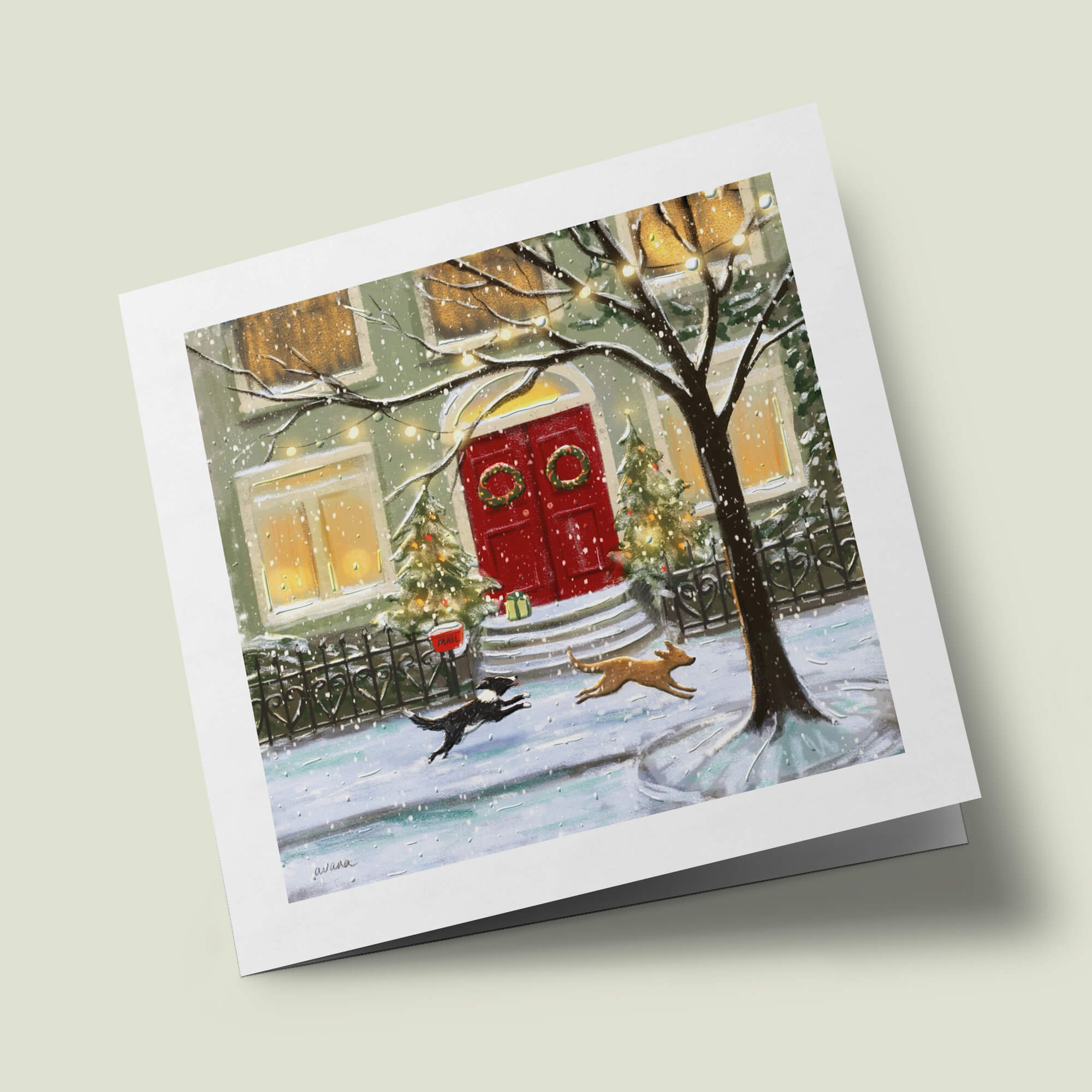 Le Noël de Sam - Sam dans la rue