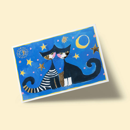 Fridolin - Chats, nuit étoilée