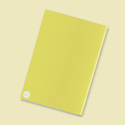 Small Notebook - Small, bright flowers on a pastel pink background