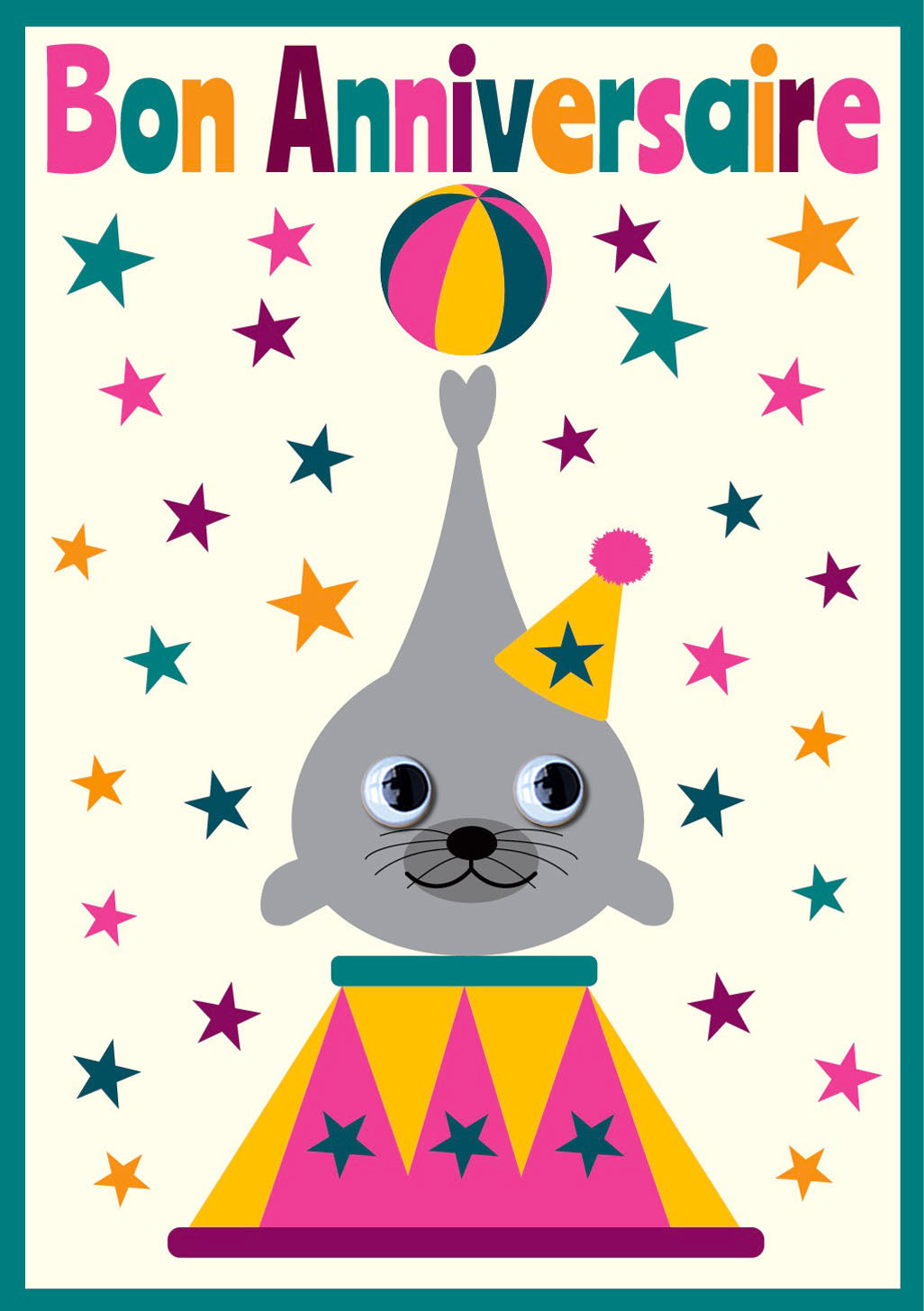 Une face de "Cirque" par Stripey Cats