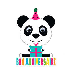 Une face de "Paws & Party Hats" par Stripey Cats