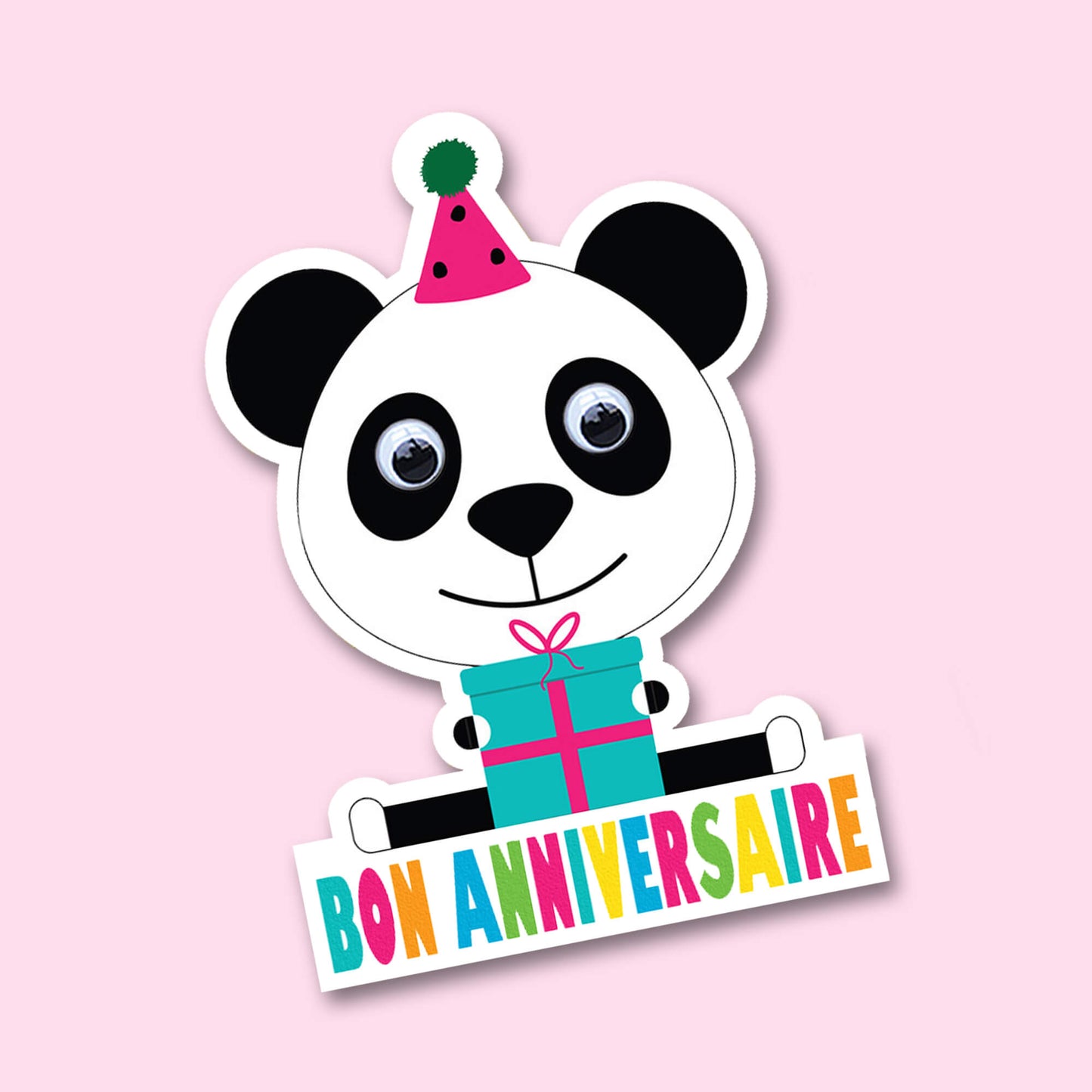 Paws & Party Hats - Découpée Panda