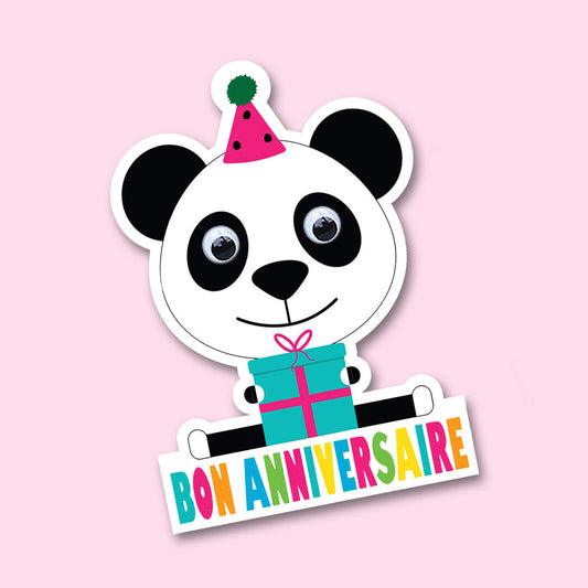 Paws & Party Hats - Découpée Panda