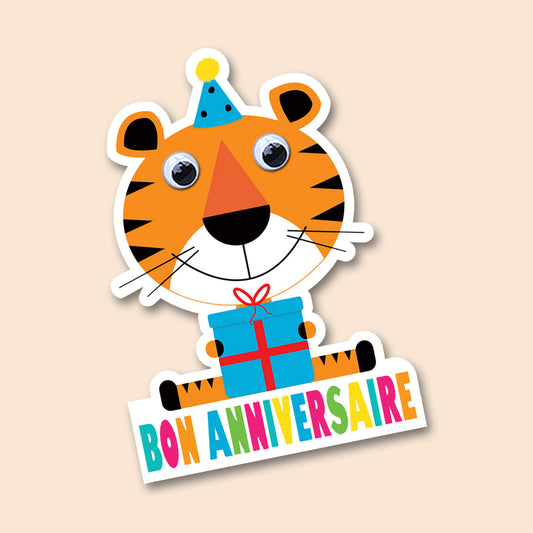 Paws & Party Hats - Découpée Tigre