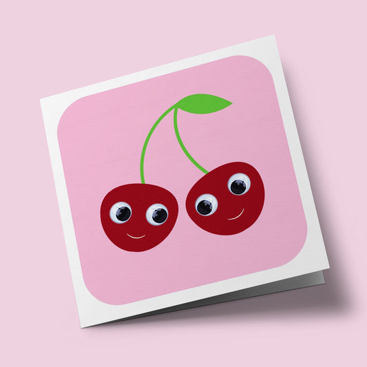 Stripey Cats - Cheerful Cherries (Cerises Chaleureuses)