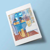 Chambre avec vue - Chat sur les tomettes