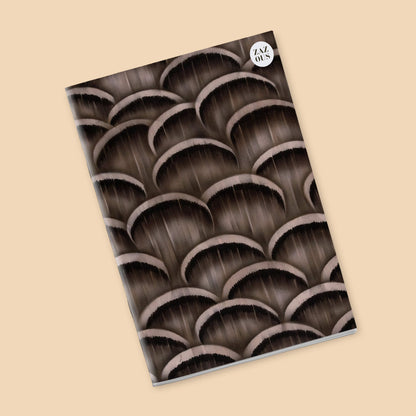 Small Notebook - Brown Strips