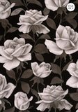 Petit Carnet - Black roses