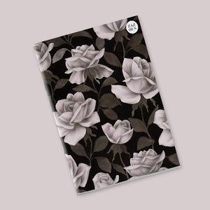 Petit Carnet - Black roses