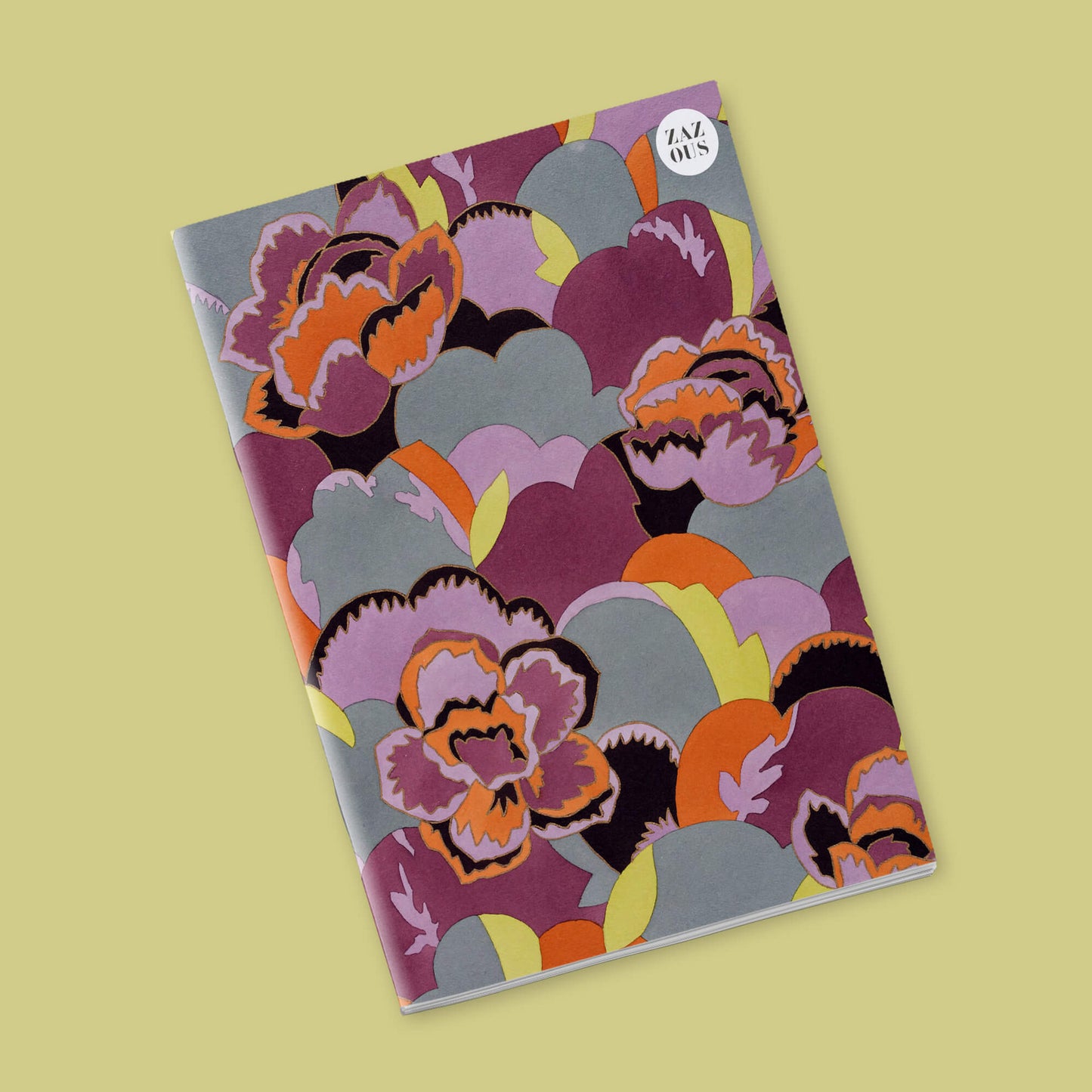 Small Notebook - Neon Flowers