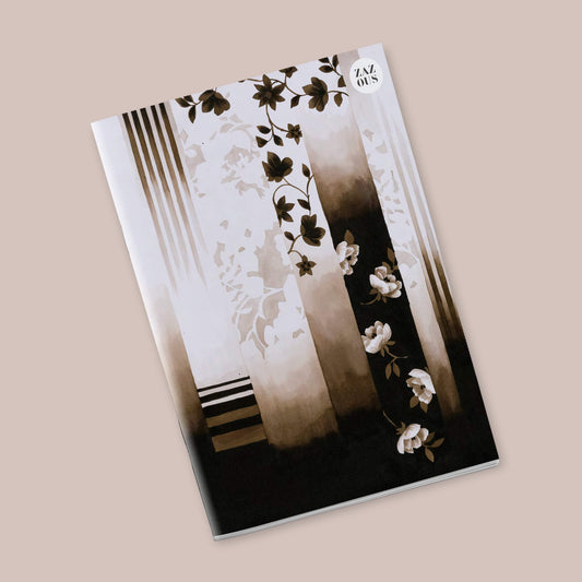 Small Notebook - Flowery Columns