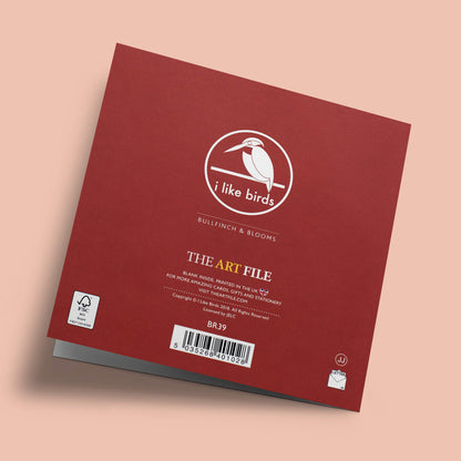I like birds - Oiseaux bouvreuils parmi les fleurs