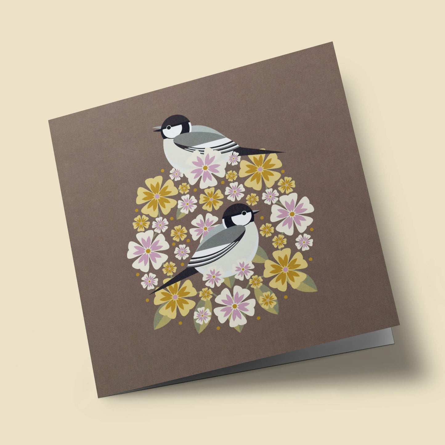 I like birds - Oiseau mésange noire