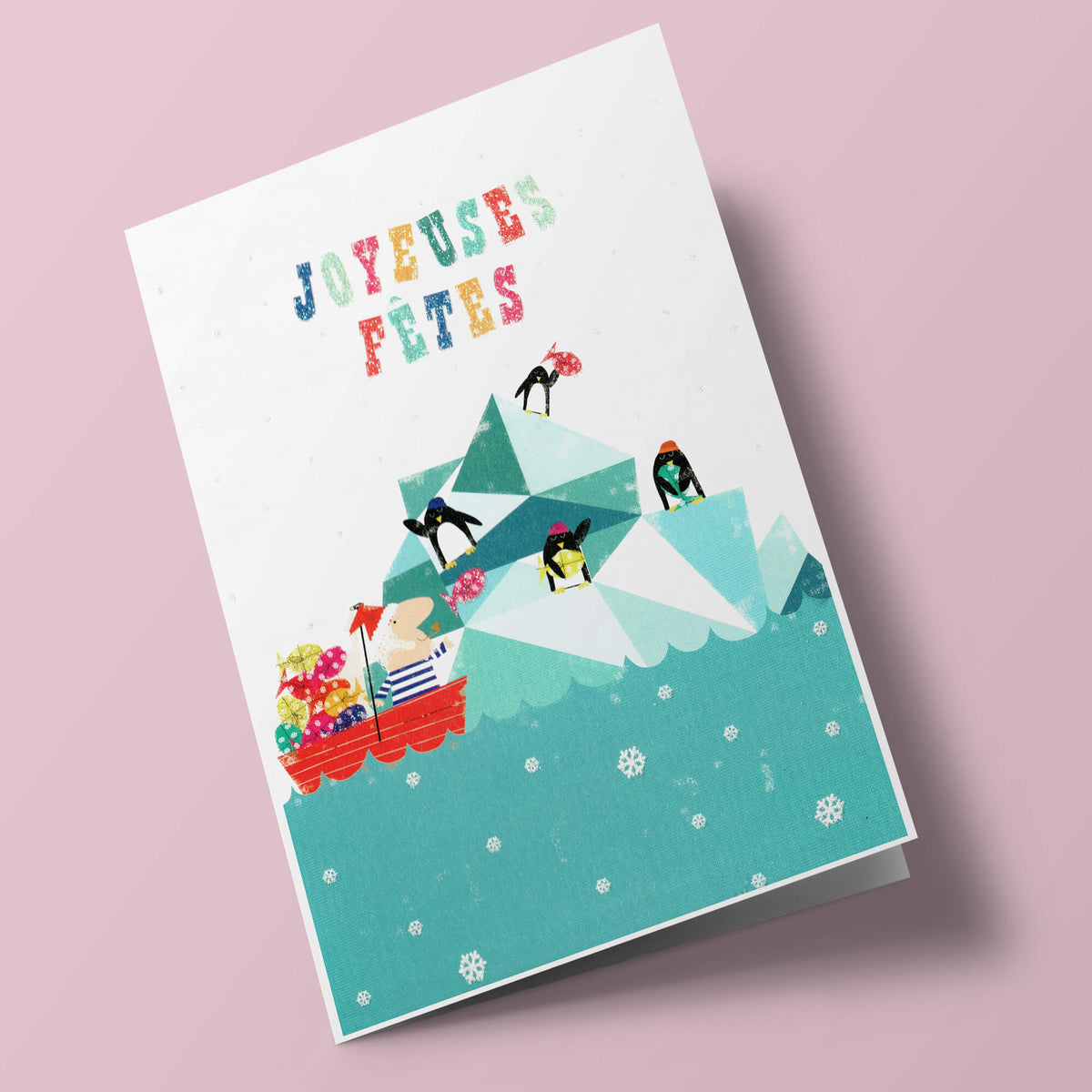 Ink Press - Joyeuses fêtes, pingouins