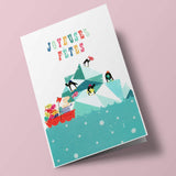 Ink Press - Joyeuses fêtes, pingouins