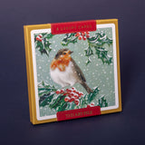 Boite de 8 cartes - Rouge Gorge