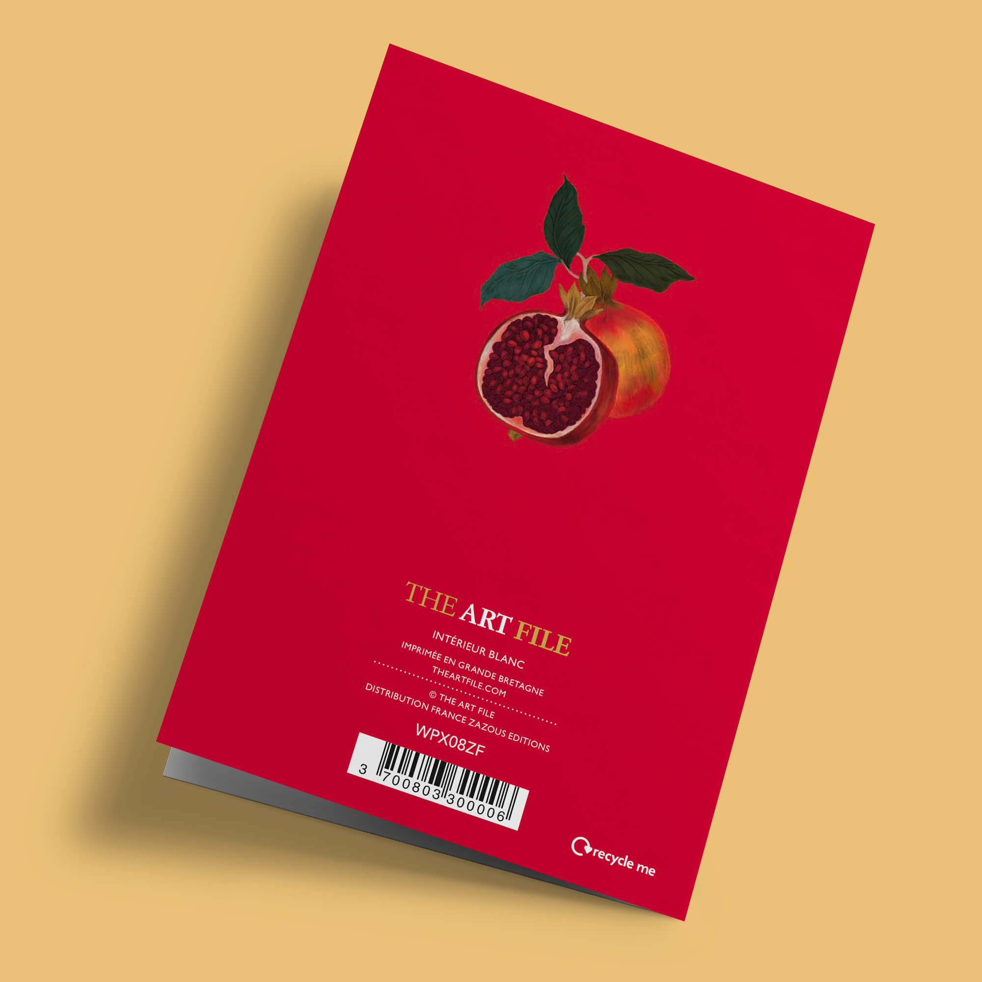 De très joyeuses fêtes, feuillage doré