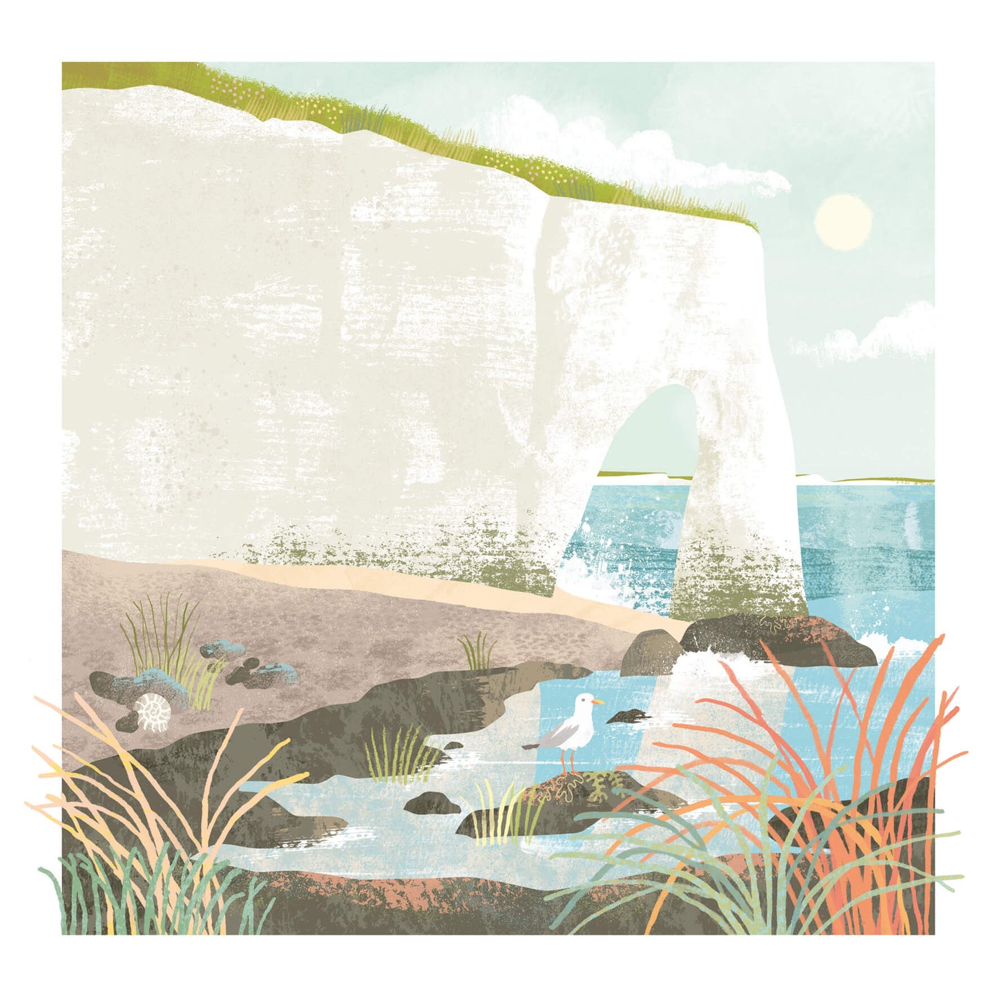 Over The Isles - Rochers blancs