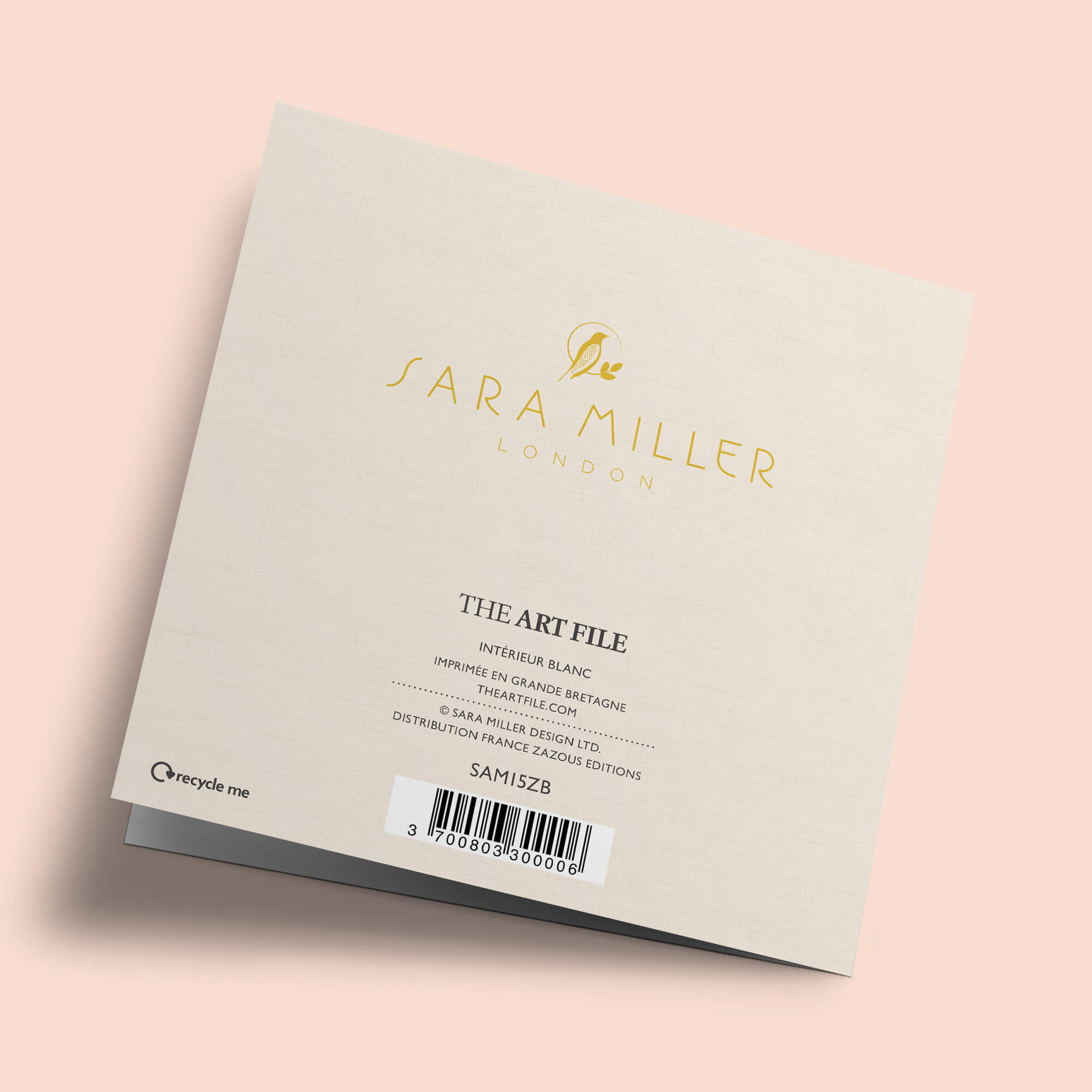 Sara Miller - Chats sur fond crème