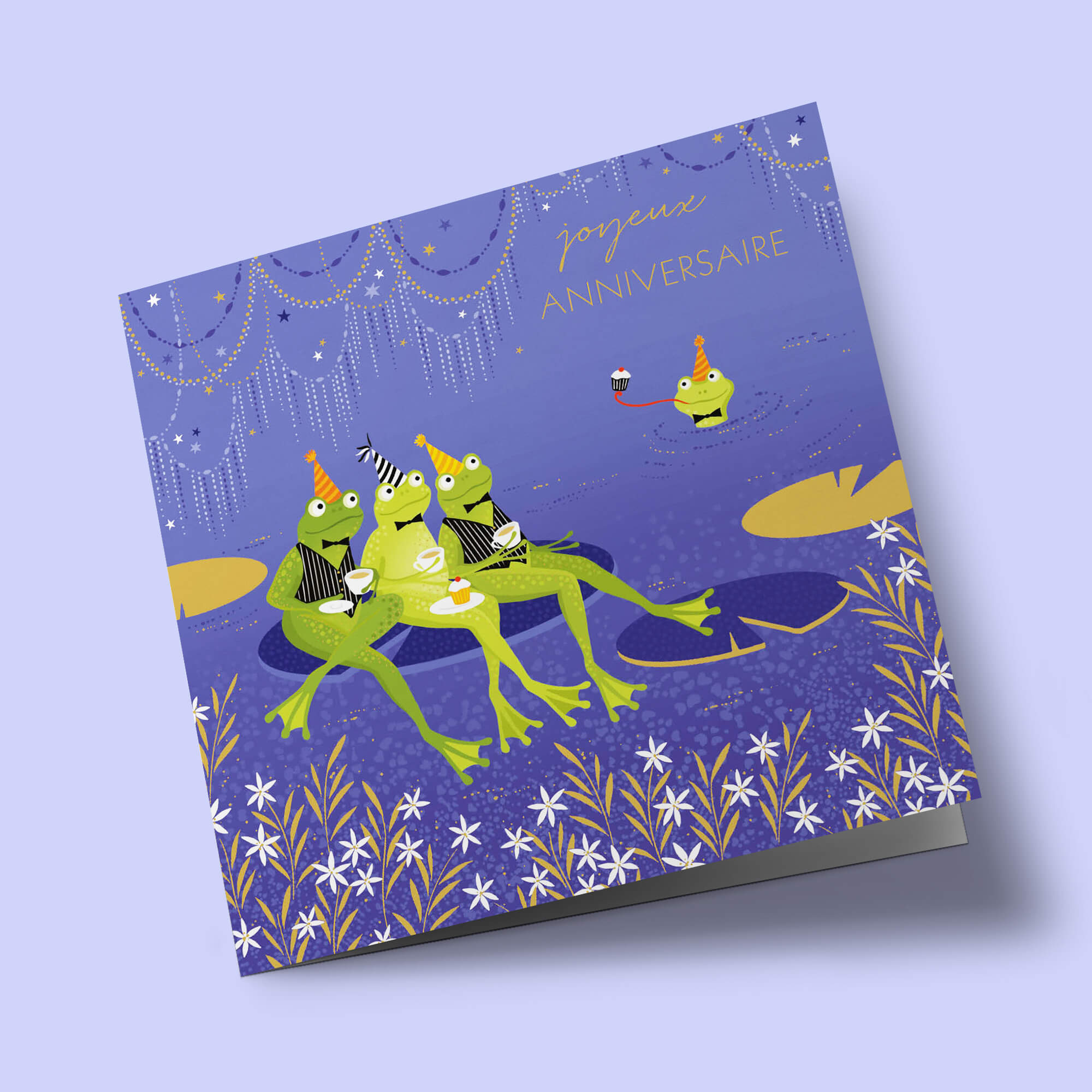 Sara Miller - Joyeux anniversaire, grenouilles