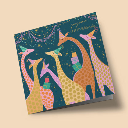 Sara Miller - Joyeux anniversaire, girafes