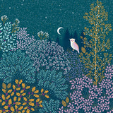 Sara Miller - chouette dans la forêt éclairée par la lune