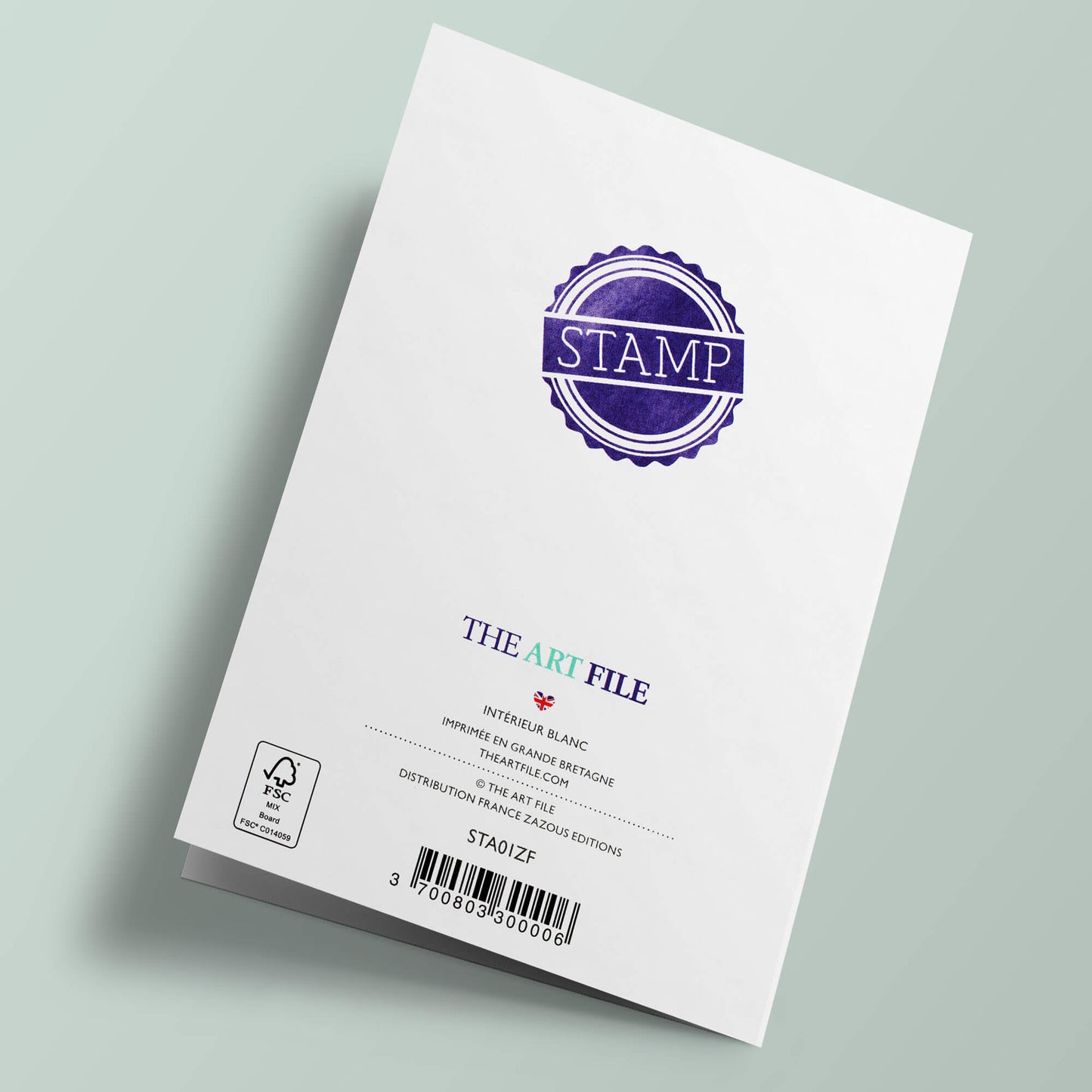 Stamp - Ecureuil dans un arbre, joyeux anniversaire