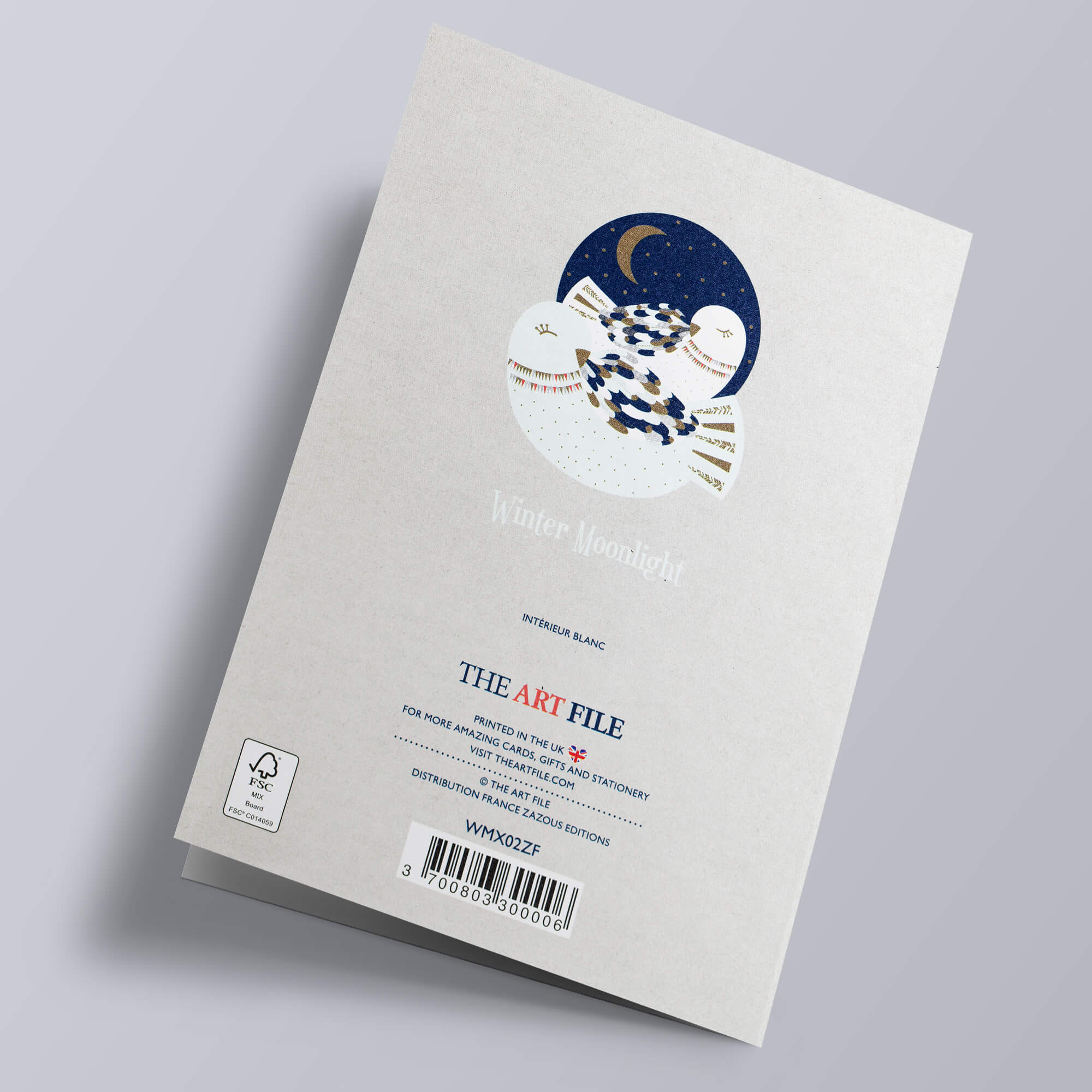 Winter Moonlight - Meilleurs voeux, oiseaux