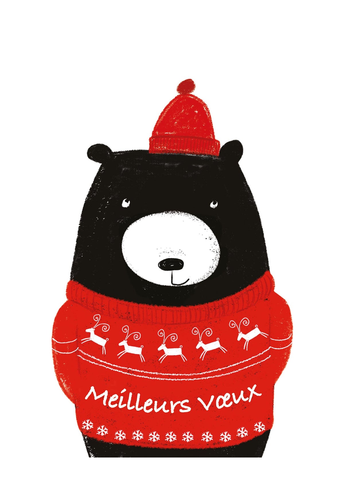 Bear - ours portant un pull de Noël