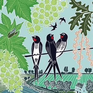Nature Trail - Swallows in the countryside