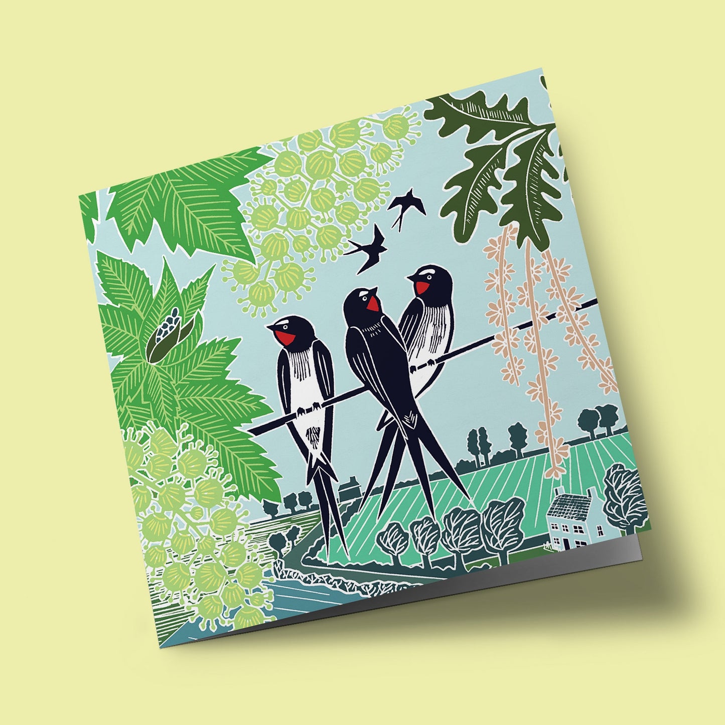 Nature Trail - Swallows in the countryside
