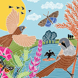 Nature Trail - Birds in front of the lake