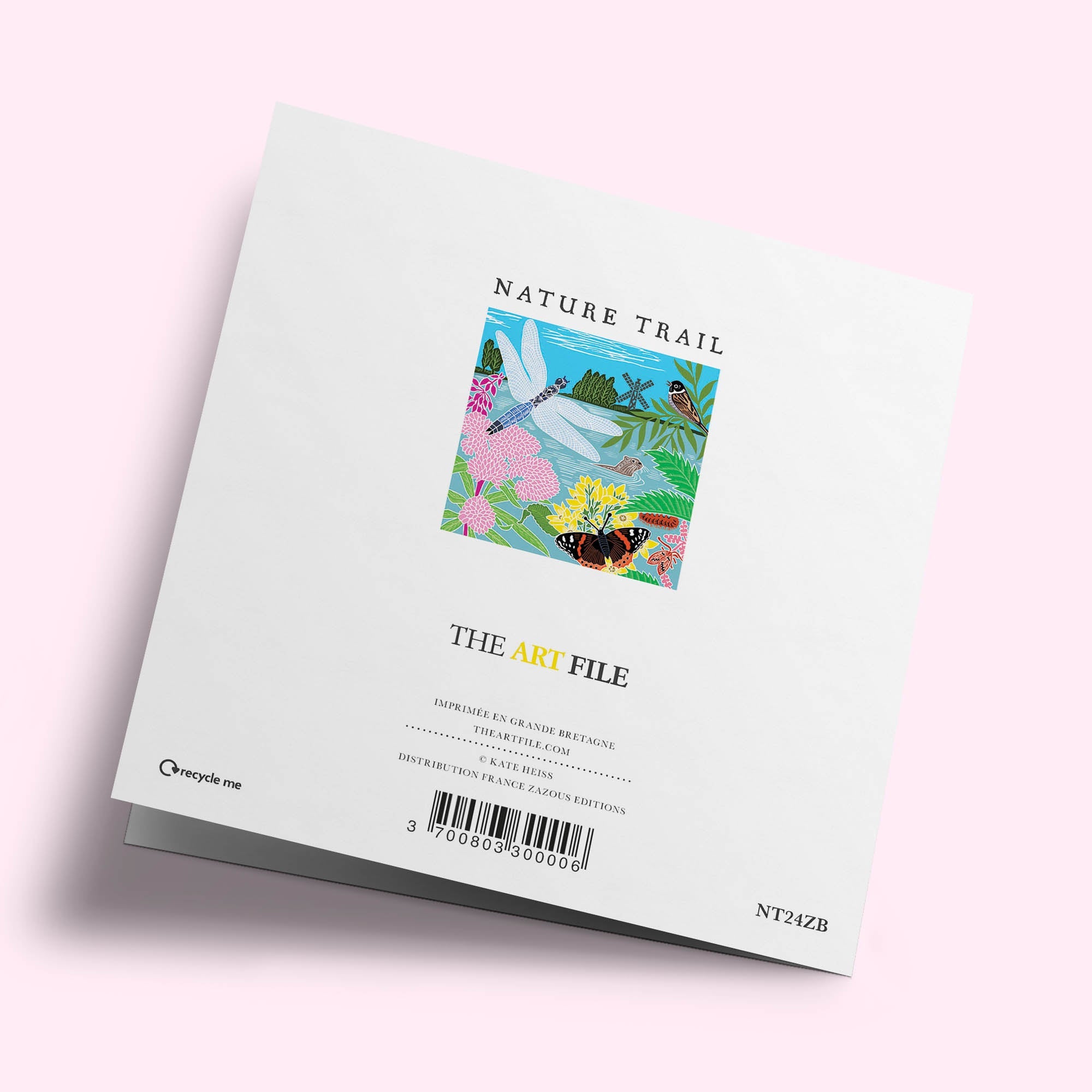 Nature Trail - Libellule, loutre et fleurs à la mare