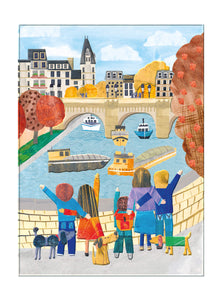 Paris de Tracey - Vue sur Seine