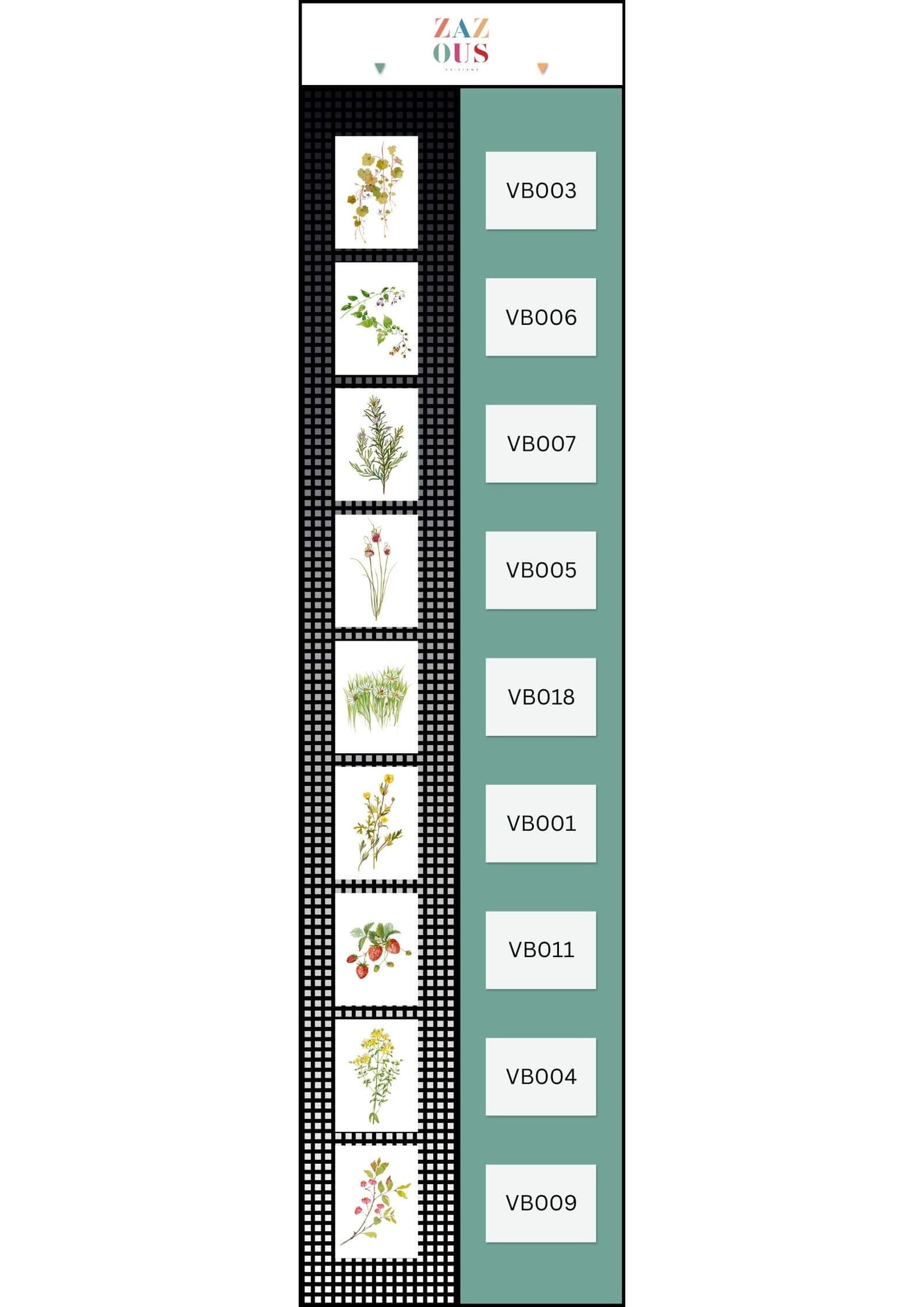 Une face de "Végétale" par Véronique Bachère