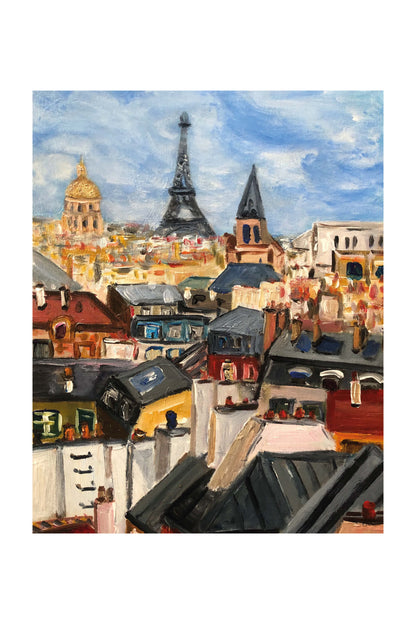Une face de "Paris Vagabond" par Véronique Françaix