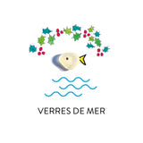 Une face de "Verre de mer Noël" par Archie