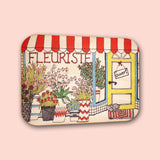 Carte en bois - Fleuriste