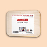 Carte en bois - Promenade automnale