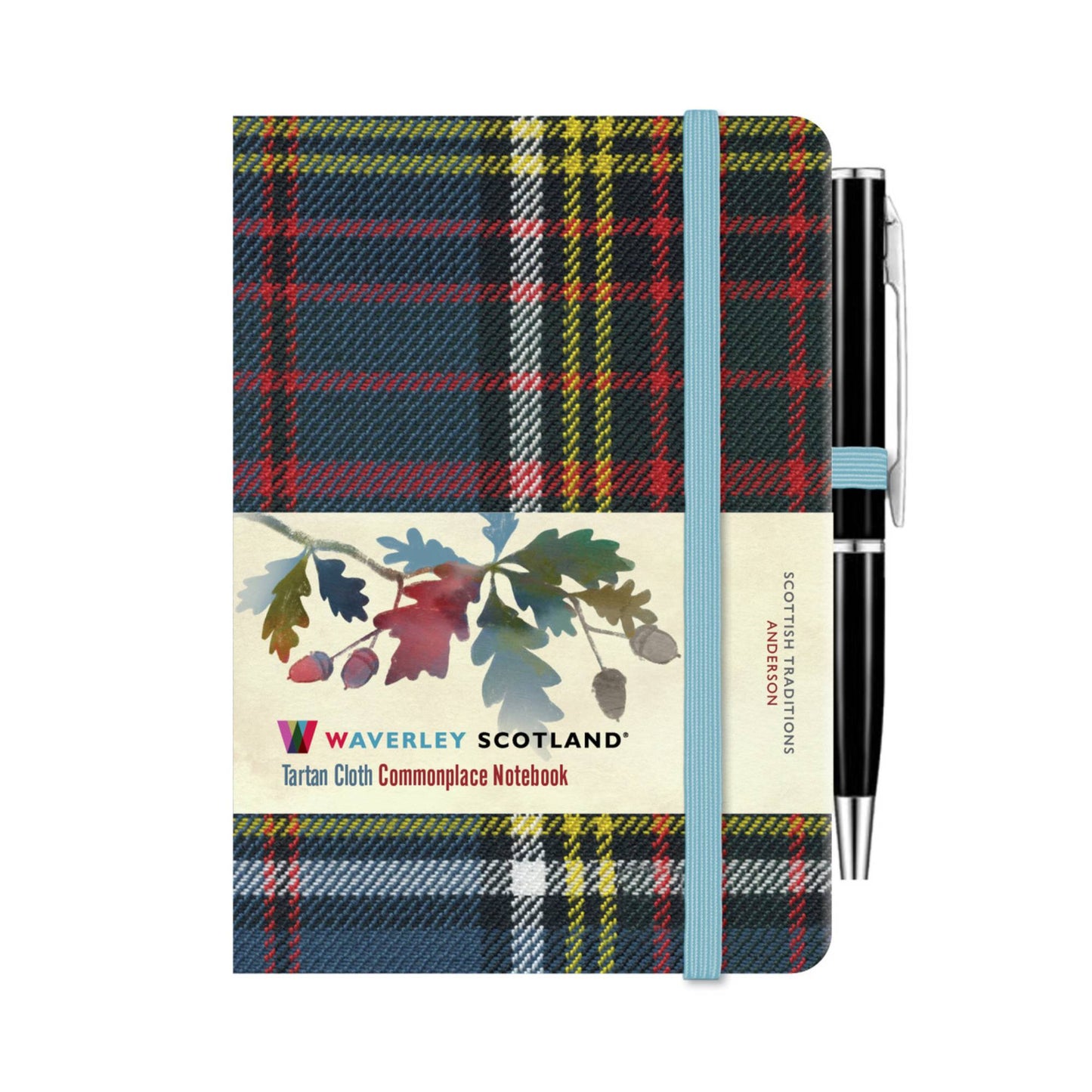 Anderson - tartan notebook