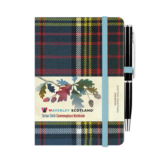 Anderson - tartan notebook