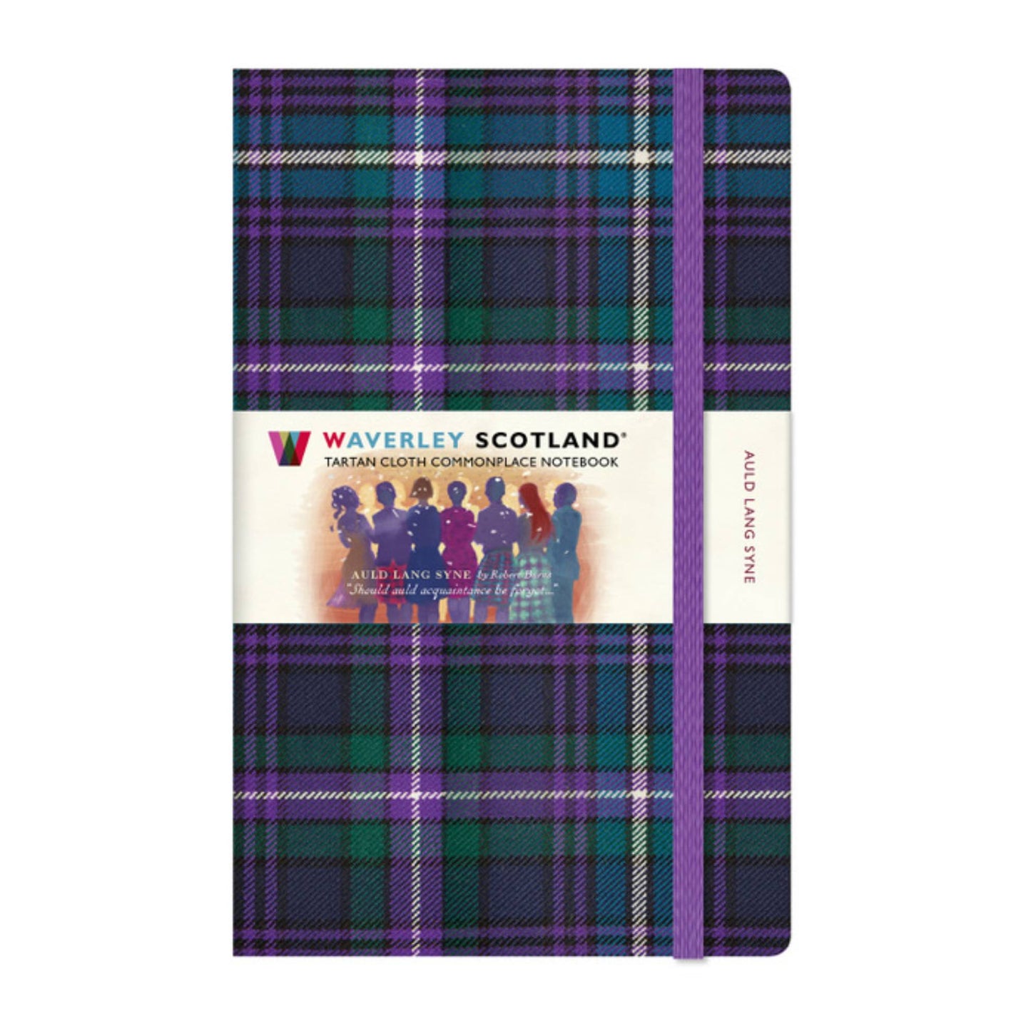 Auld Lang Syne - tartan notebook