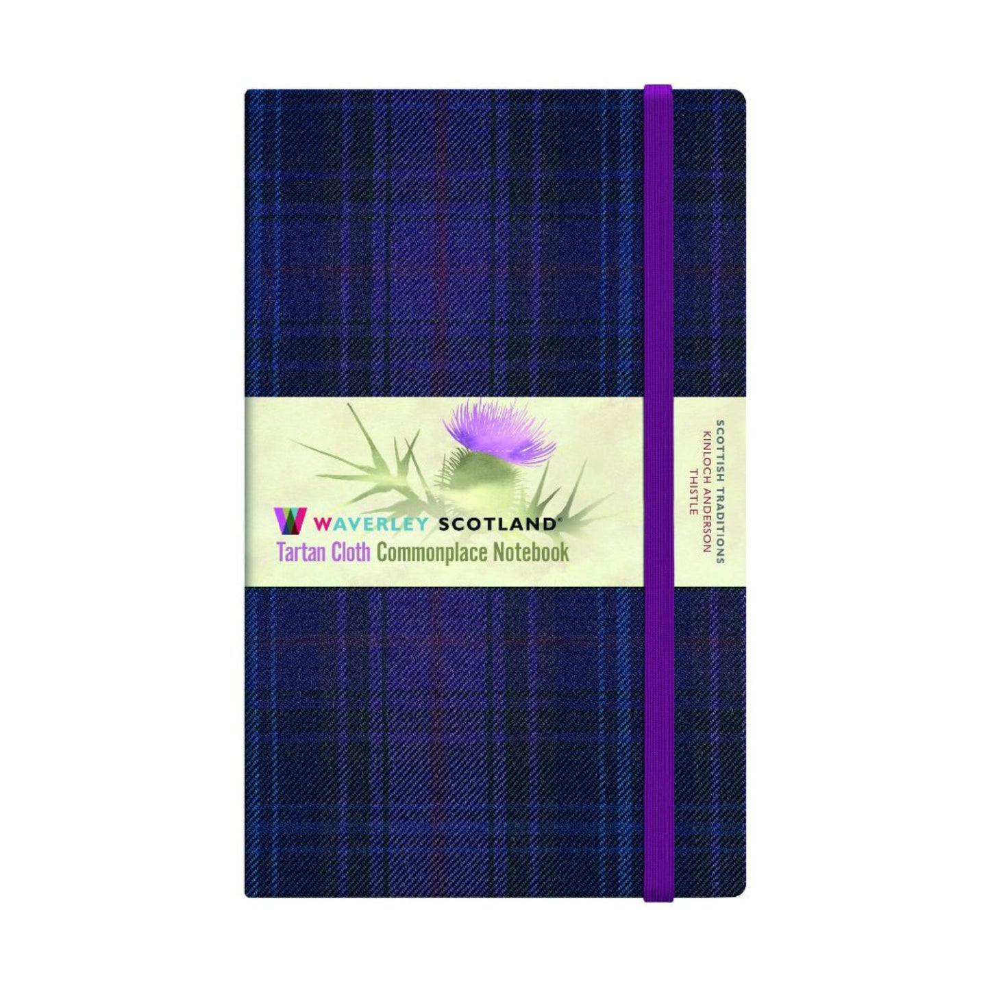 KA Thistle - tartan notebook